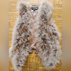 Forever 21 Feather vest